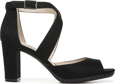 black shoes boots heels