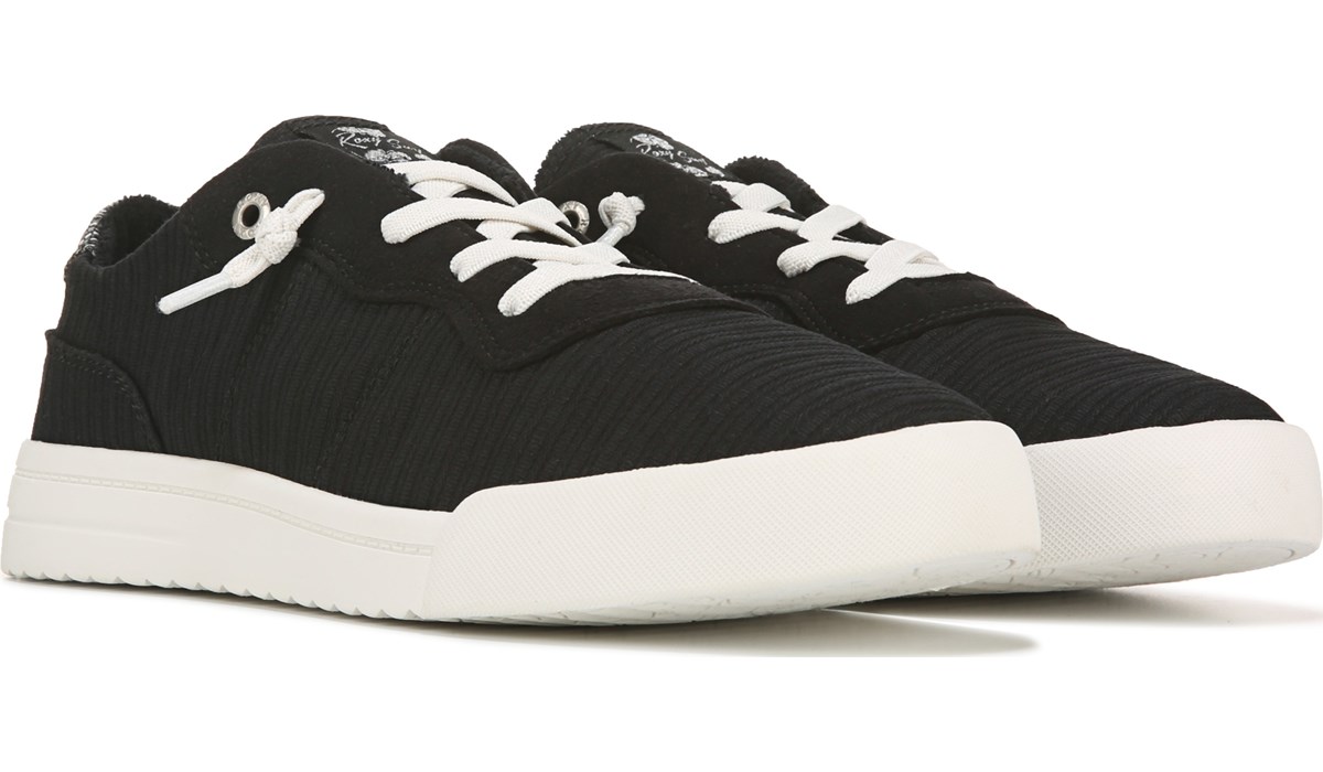roxy black slip on shoes