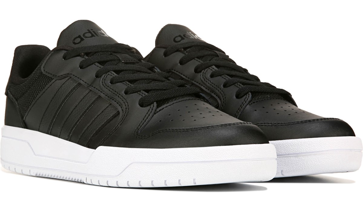 low top black adidas