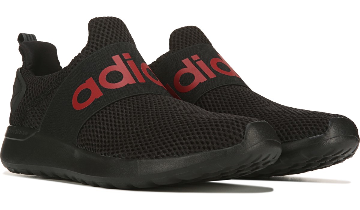 red adidas slip on shoes