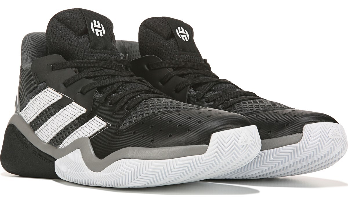 harden shoes black and white