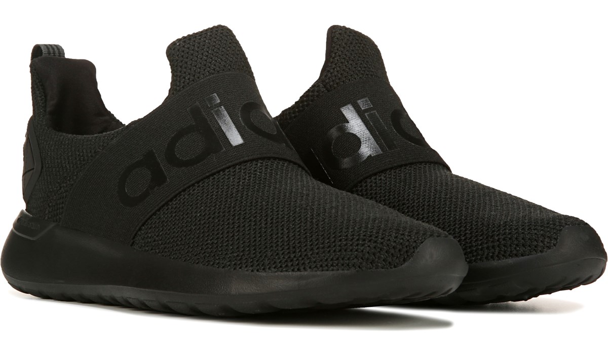 black adidas slip on sneakers