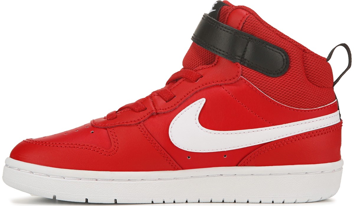 nike court borough red black