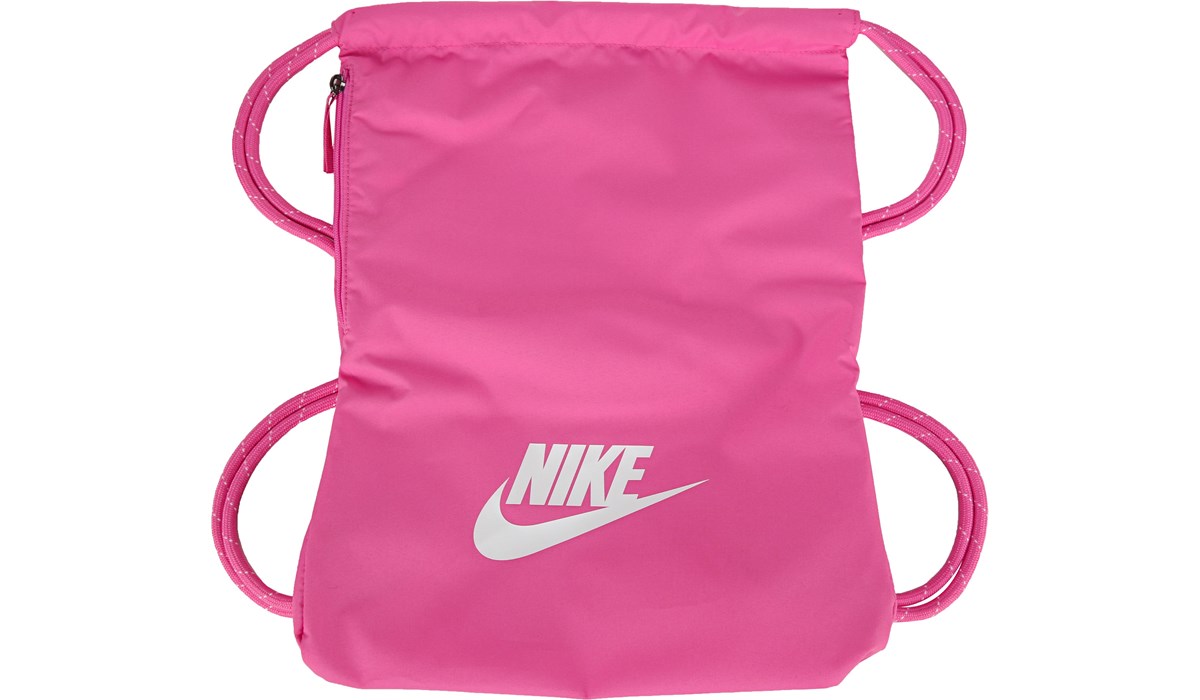 nike drawstring backpack with zipper