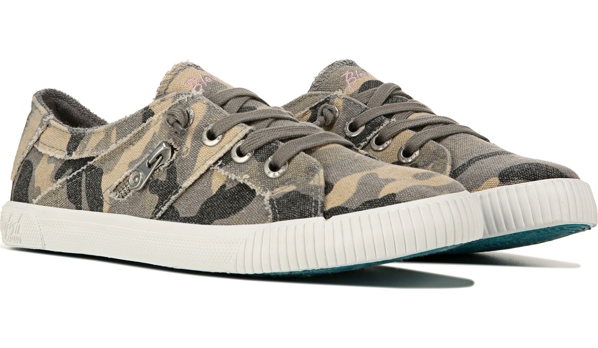 camo slip on sneakers womens