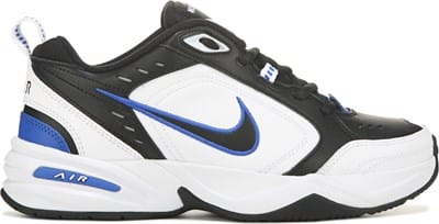 Nike Men's Air Monarch IV X-Wide Walking Shoe White, Sneakers and Athletic  Shoes, Famous Footwear