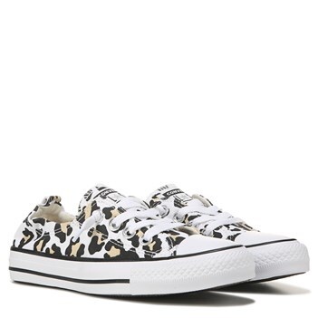 cheetah print converse shoreline