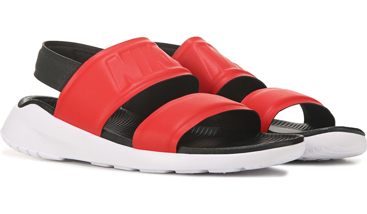 nike tanjun sandals red