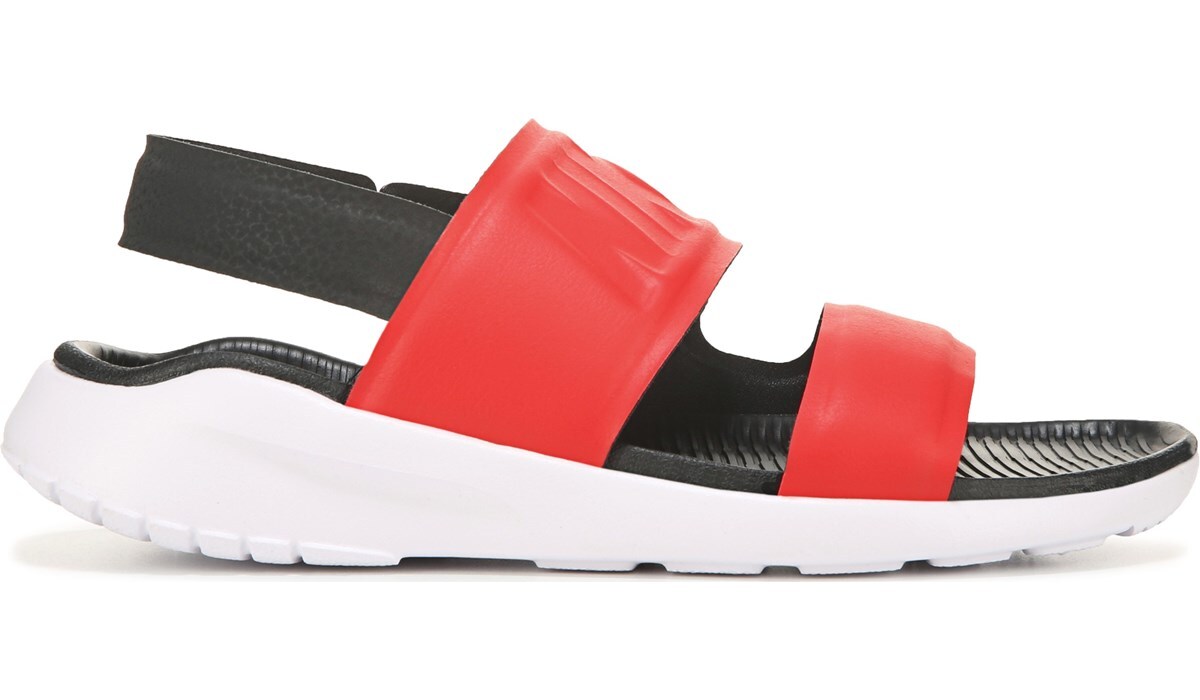 red nike tanjun shoes