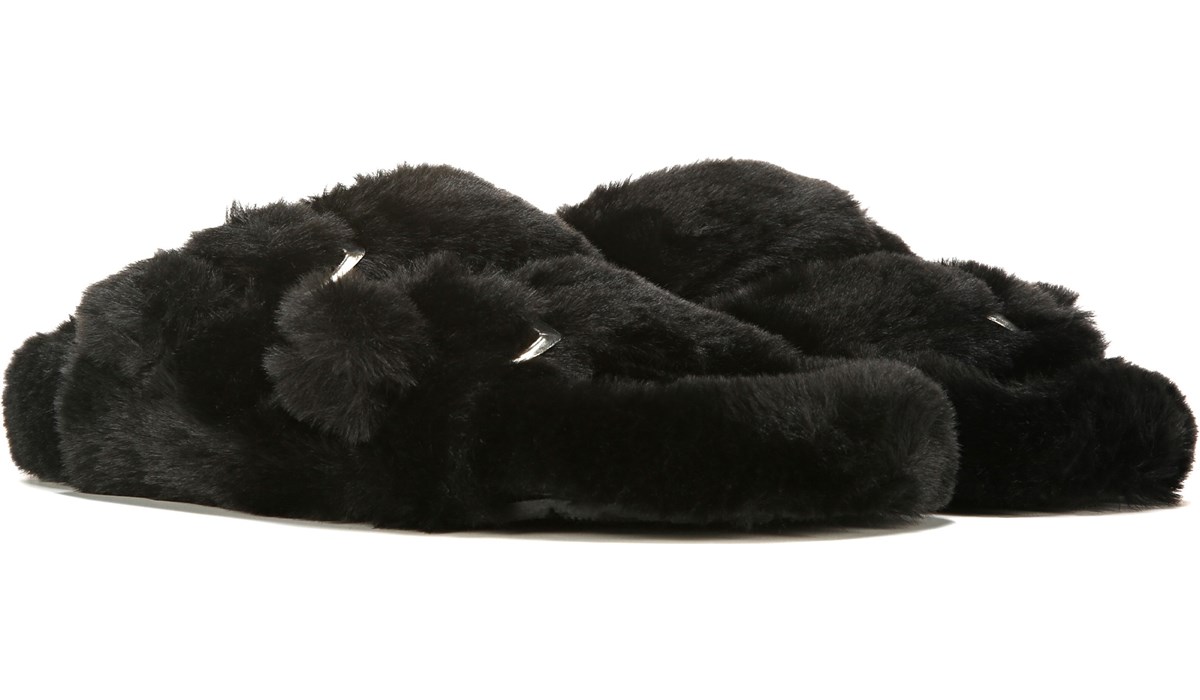 steve madden fur slides