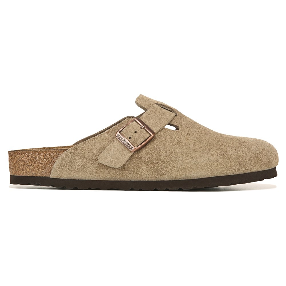 Birkenstock Boston Suede Leather Clog