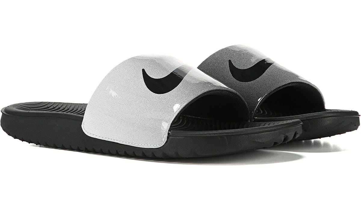 famous footwear slides nike