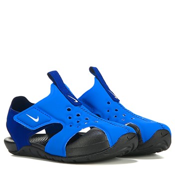 nike blue sunray protect sandals