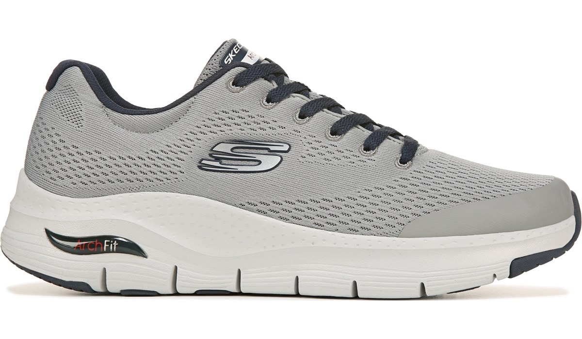 Skechers Men's Arch Fit Walking Shoe Grey, Sneakers and Athletic Shoes