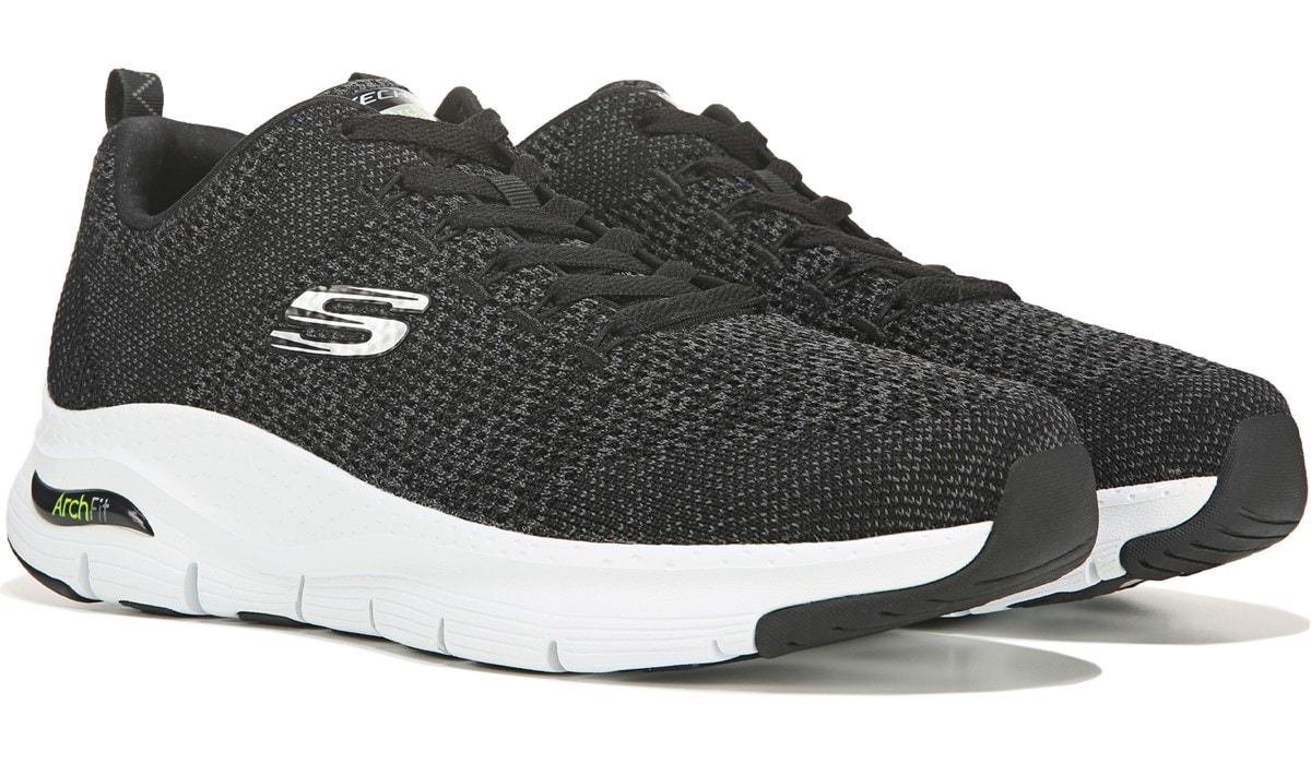 arch fit tennis shoes