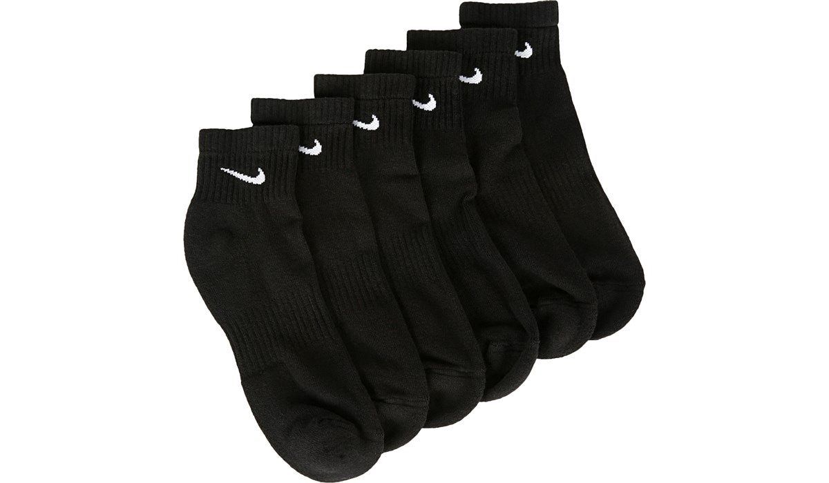 nike ankle black socks