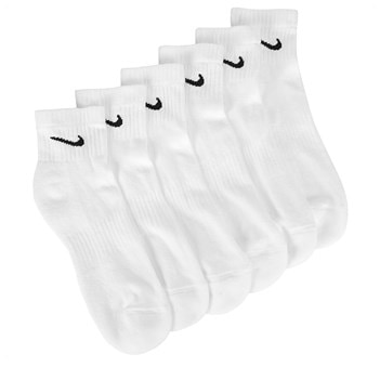 Men's 6 Pack Large Everyday Cushioned Ankle Socks