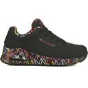 Black/Graffiti Print