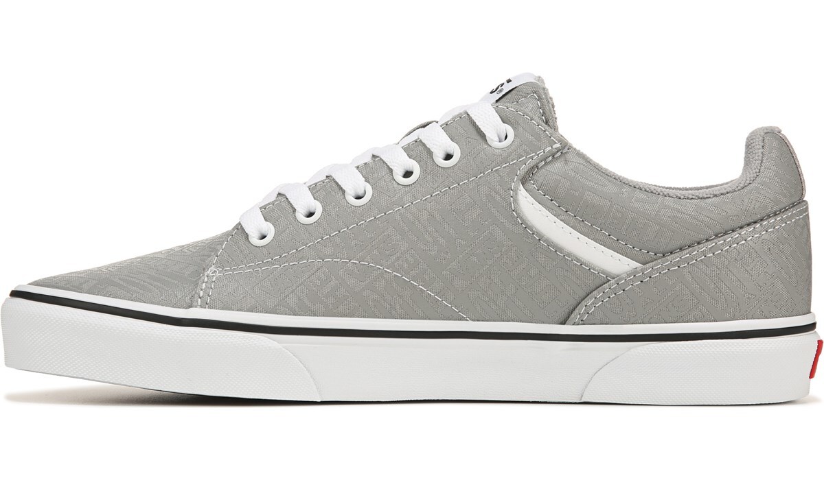 grey vans leather laces