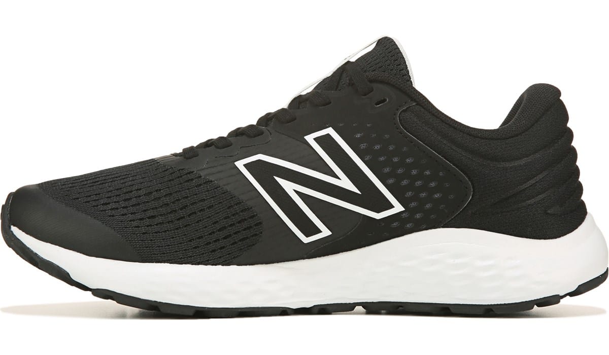 New Balance Women's 520 V7 Medium/Wide Running Shoe Black, Sneakers and Athletic Shoes, Famous 