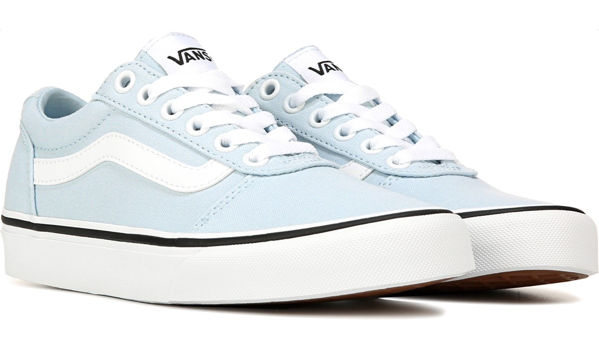 Vans Women's Ward Low Top Sneaker Blue 