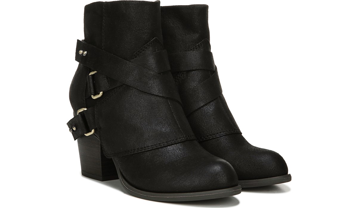 fergie black boots