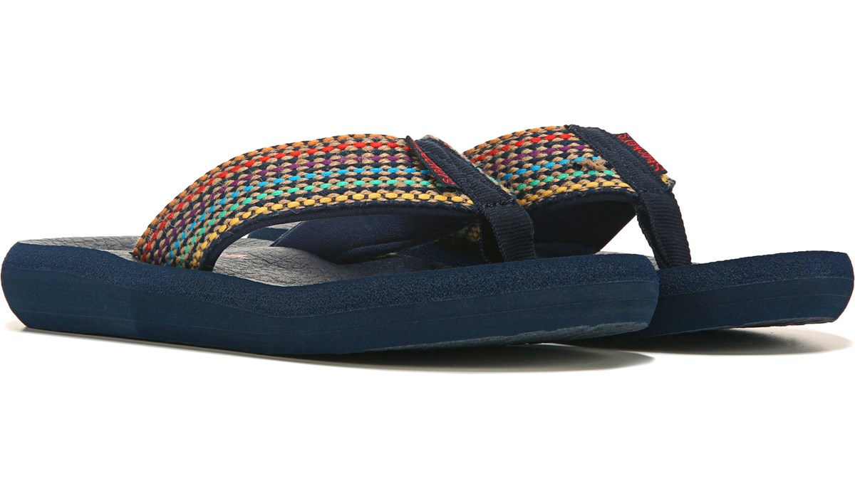 famous footwear skechers flip flops