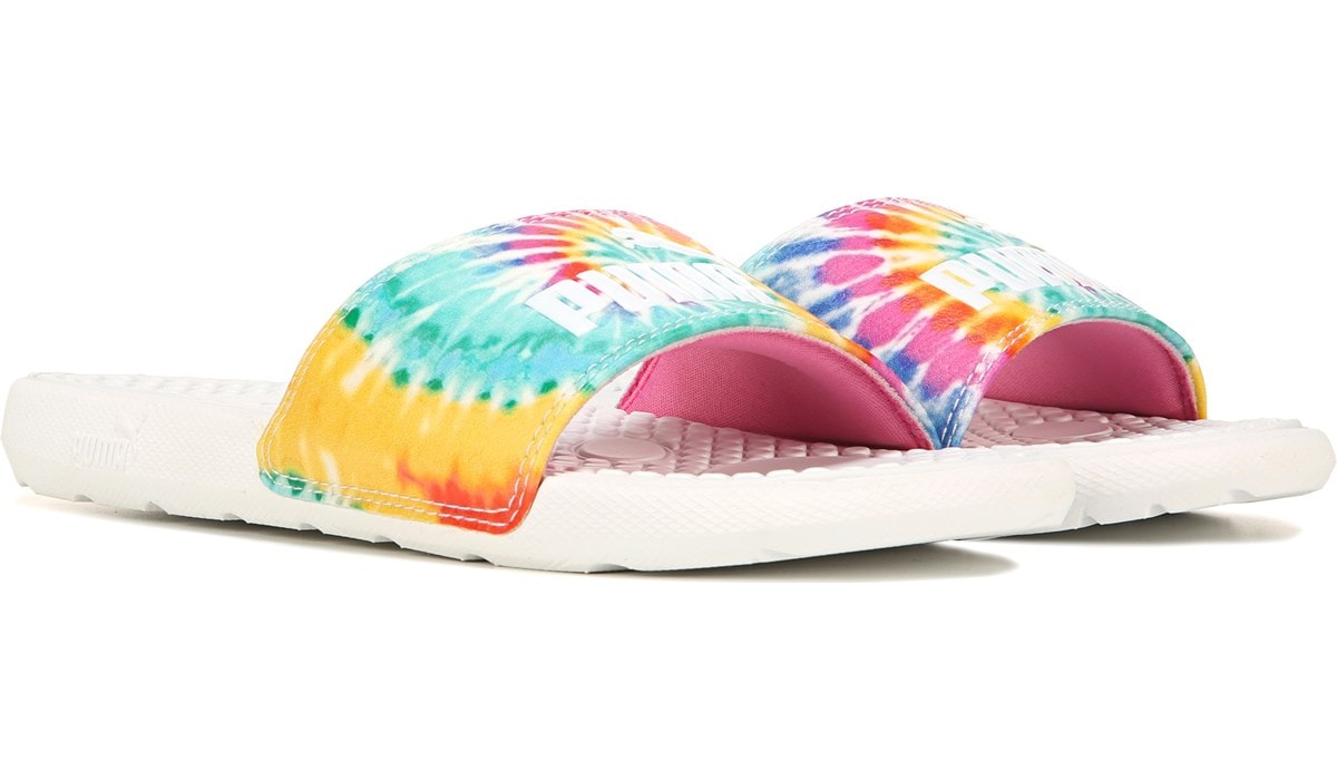 puma slides women