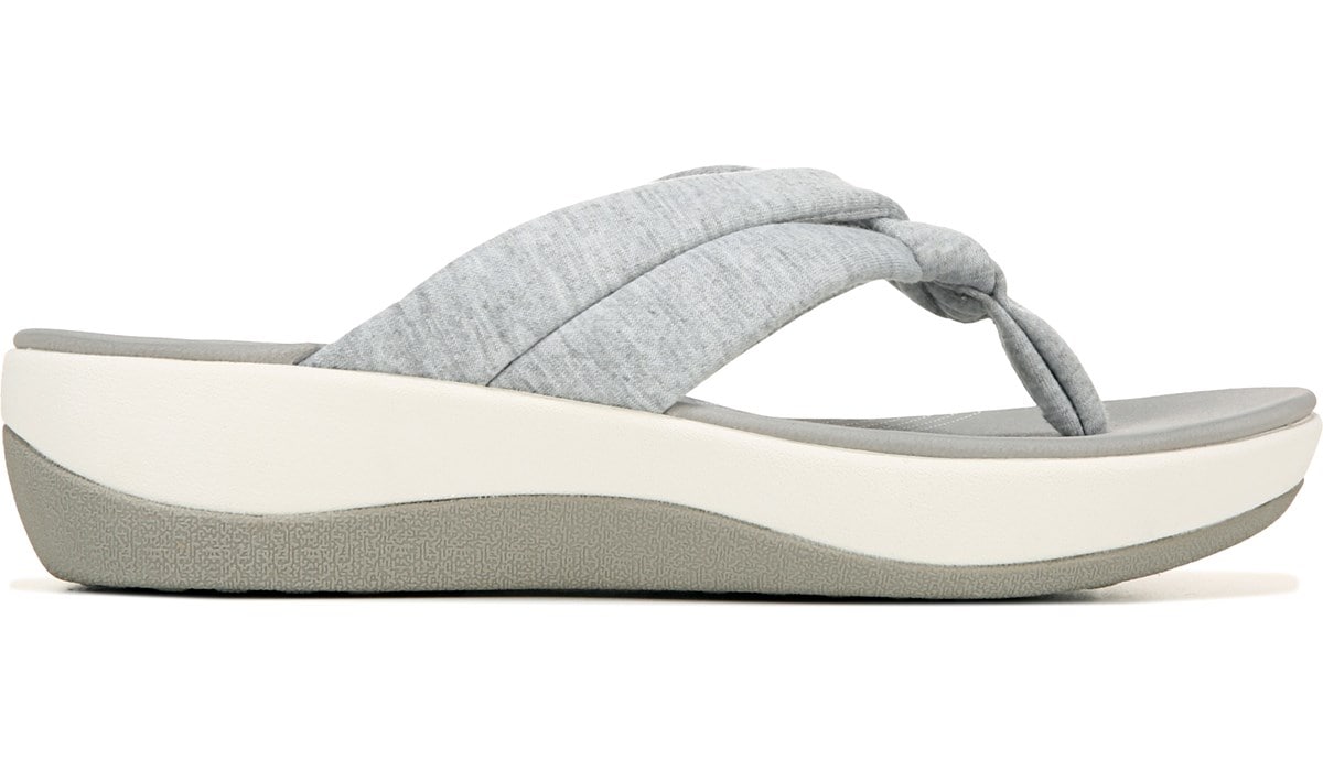 Women Sandals Clarks Arla Kaylie Flip Flop (Beige) Slides